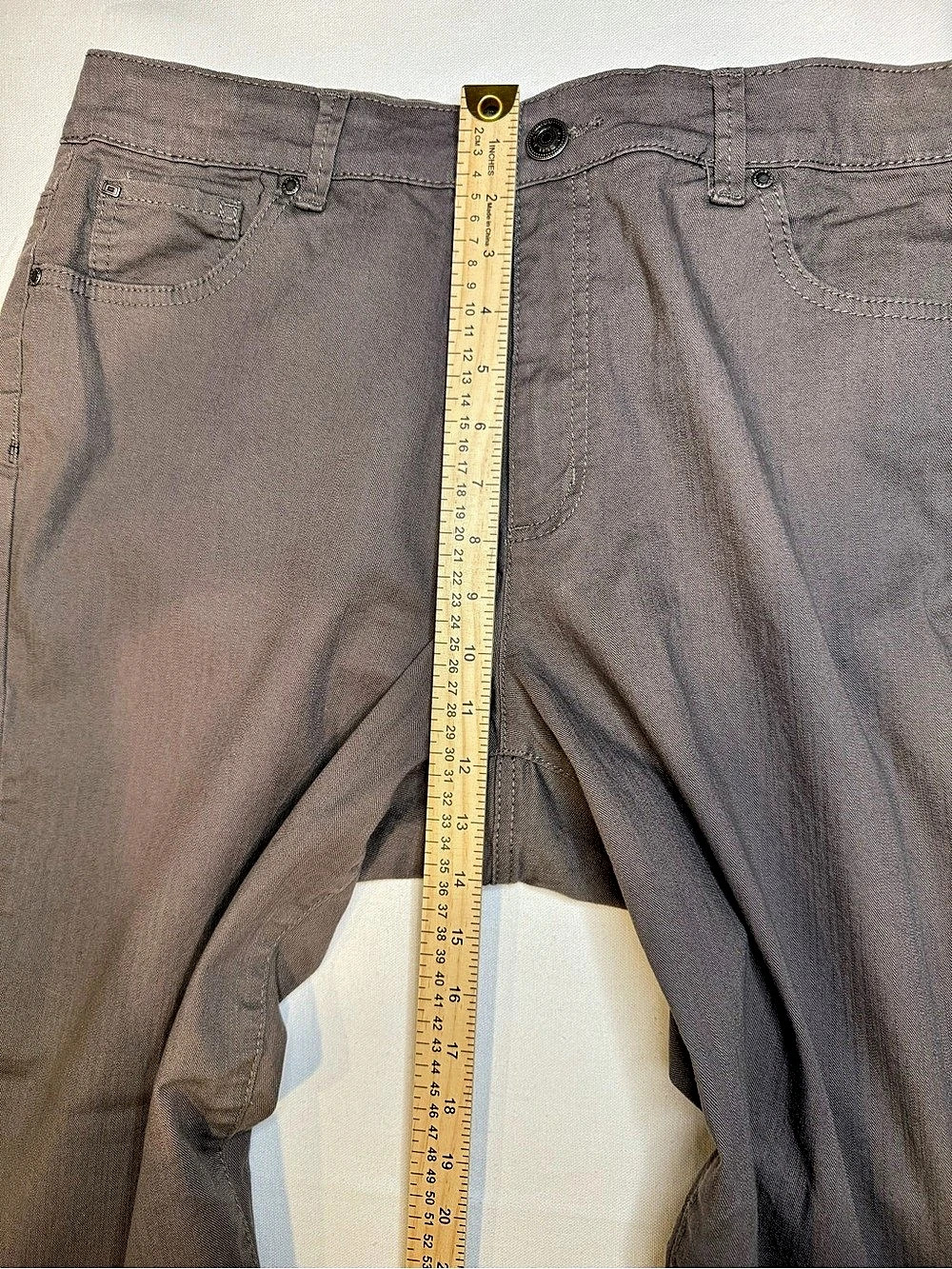 Bandolino Samantha Straight Leg Pants Straight Leg Cotton Pants Size 18 - Picture 8 of 10
